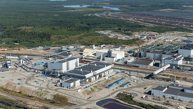 Talvivaara mine in Sotkamo, Finland