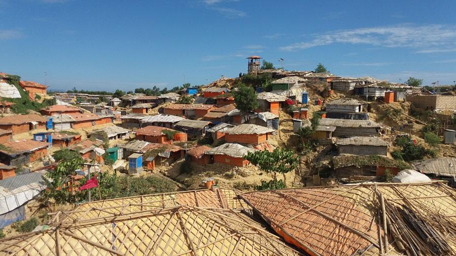 Longer-term housing in refugee camps, Cox’s Bazar, Bangladesh