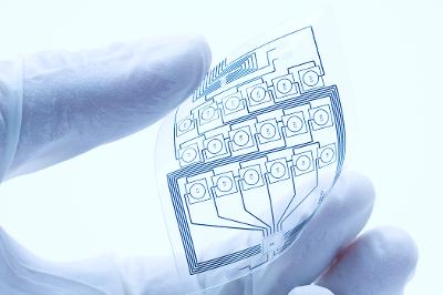 The stretchable electonics market is on the rise but fabrication still remains a challenge