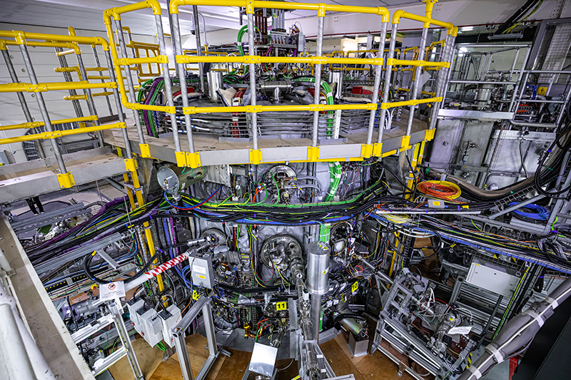 A fusion machine at a UK Atomic Energy Authority facility