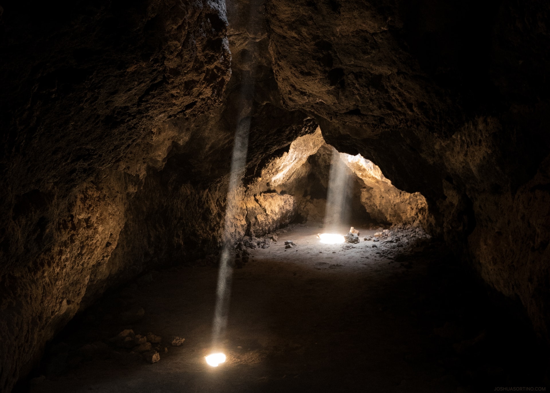 light in cave