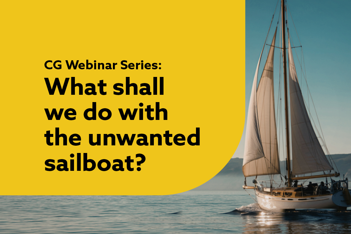 What shall we do with the unwanted sailboat
