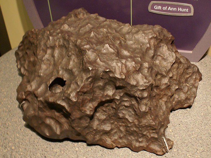 Rock in a museaum