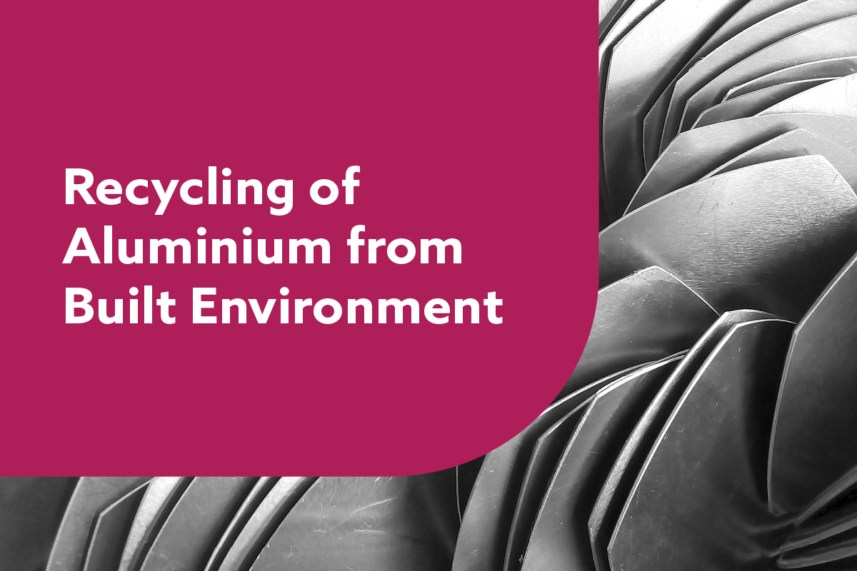 Recylcing of AL from Built Environment webinar banner 