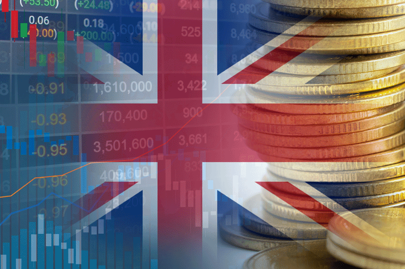 The Union Jack next to some coins