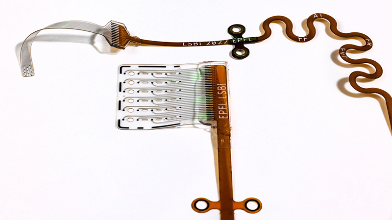 Electronic devise on a white background