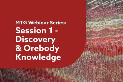 IOM3 | MTG Webinar Series - Discovery and Orebody Knowledge