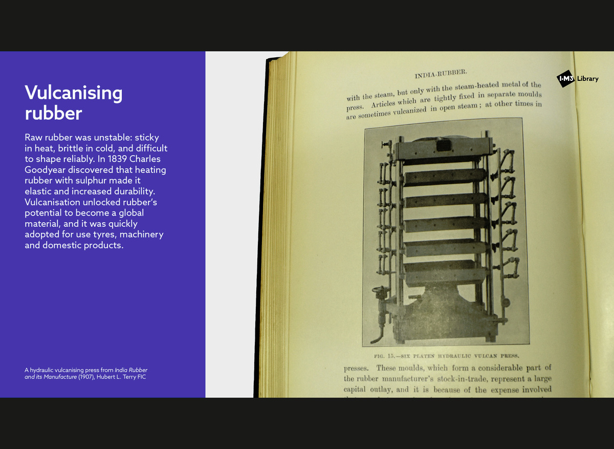 Vulcanising rubber