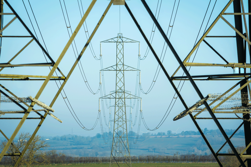 Electric power lines