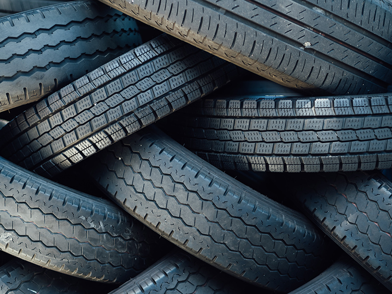 rubber tyres