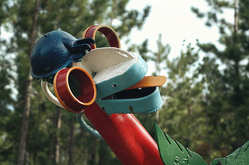 Welded scuplture