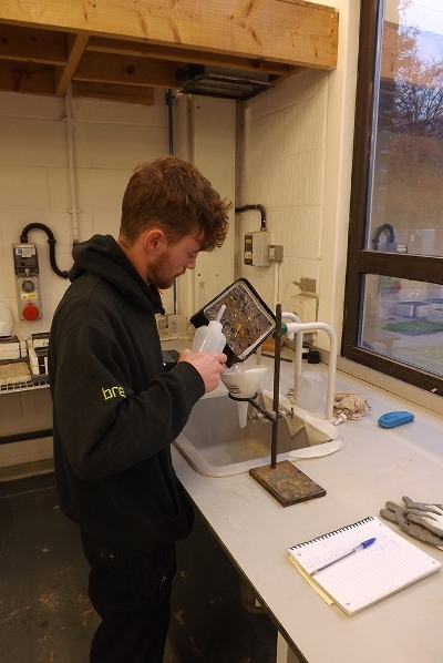 Assessing spalling of saturated concrete due to cyclic exposure in a freeze-thaw cabinet