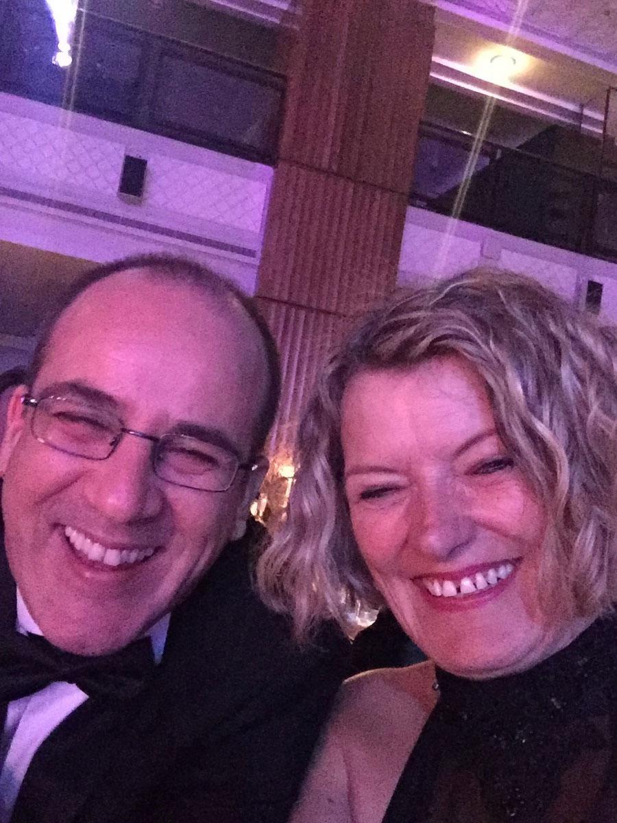 Mark and Denise at the 2017 Packaging Awards