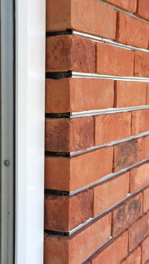 SureBrick slips into rails pre-pointing