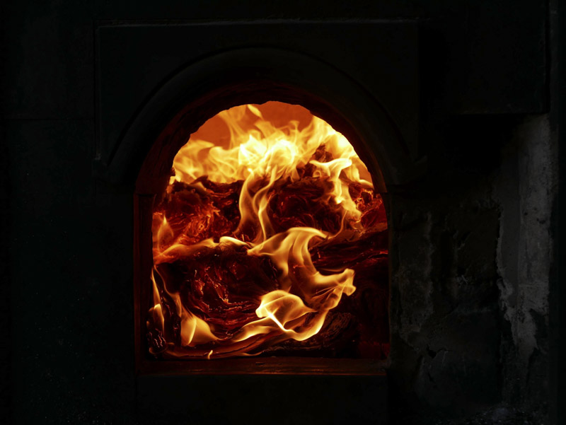 Fire close up
