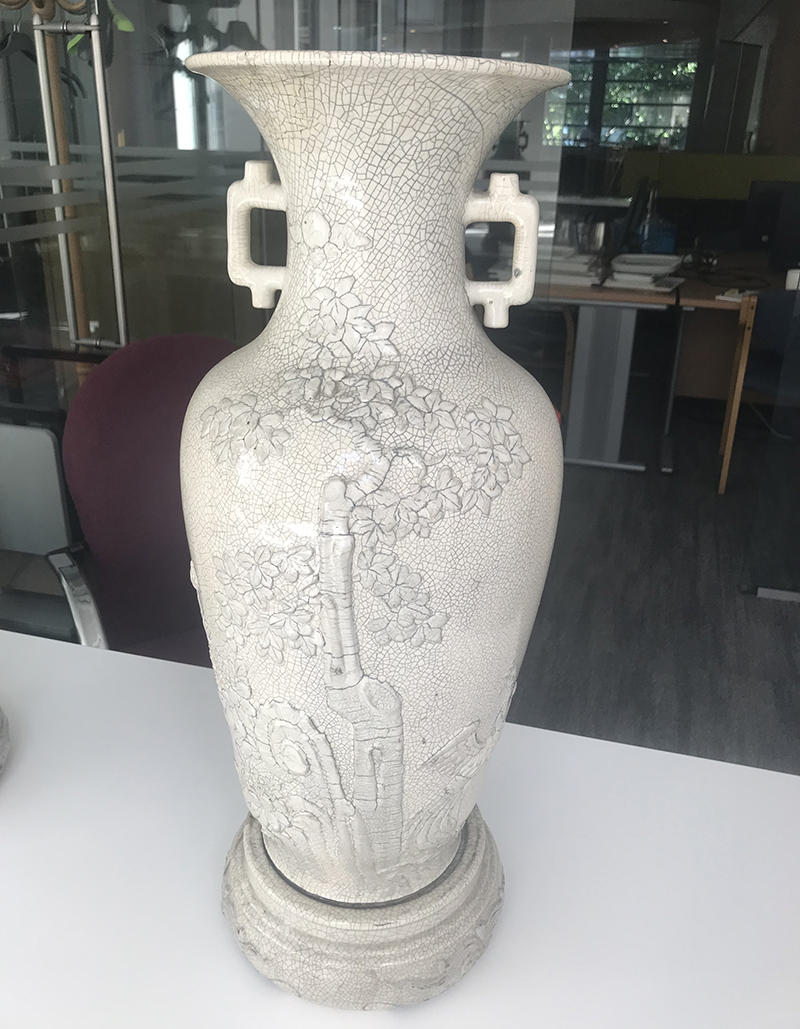 vase and base