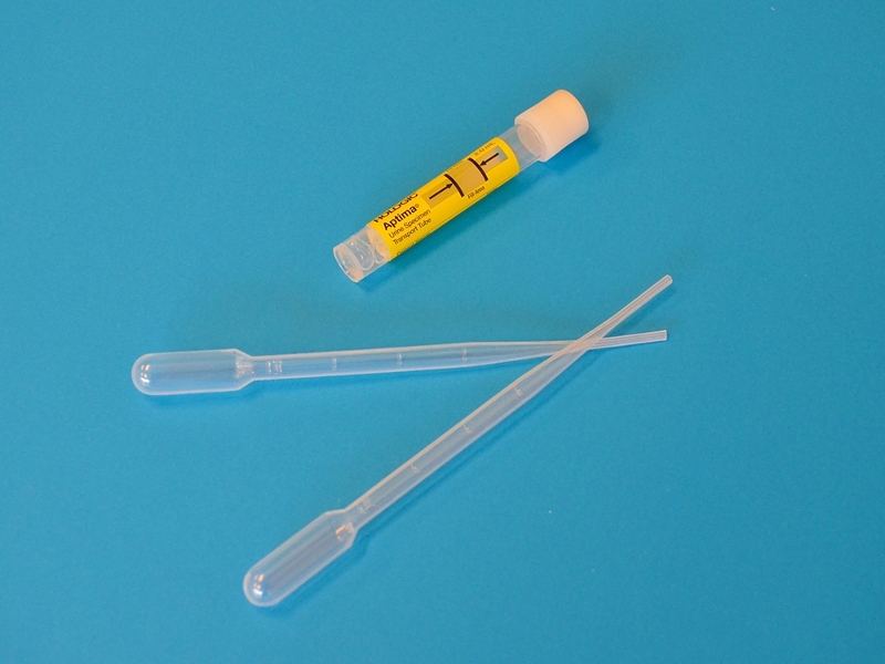 Pipettes and transporttube for the collection and transportation of urine samples