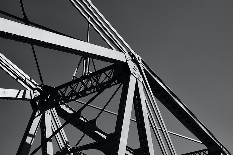 Close up of a bridge