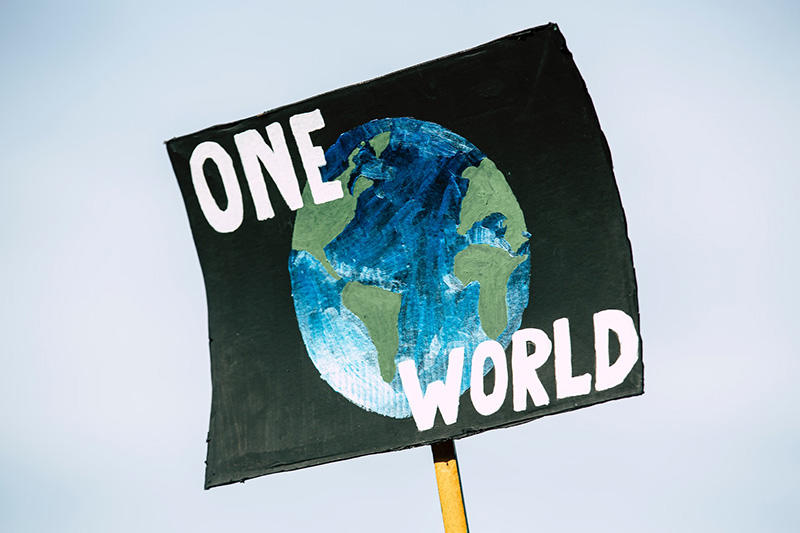 Placard for Earth Day