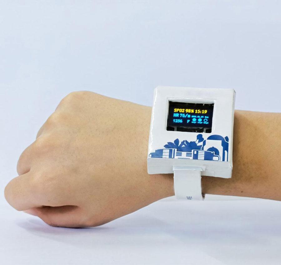 dissolvable smartwatch