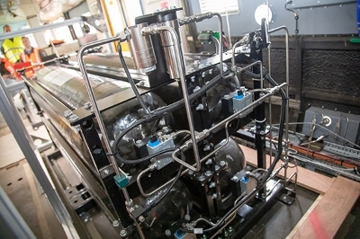 The hydrogen tanks for HydroFLEX