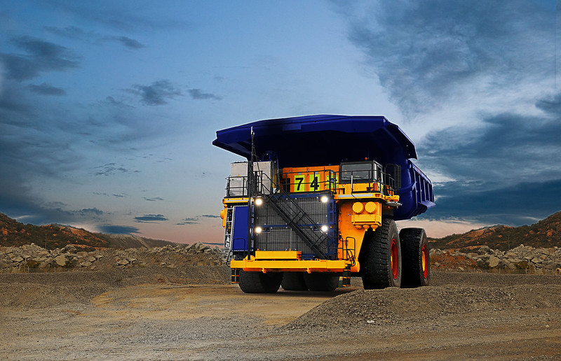 The prototype haul truck