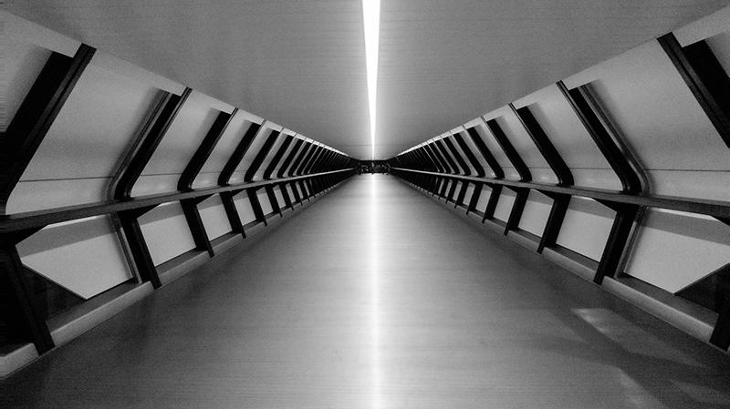 Canary Wharf footbridge, UK