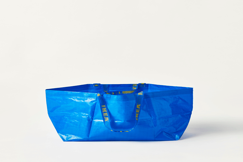 A blue bag