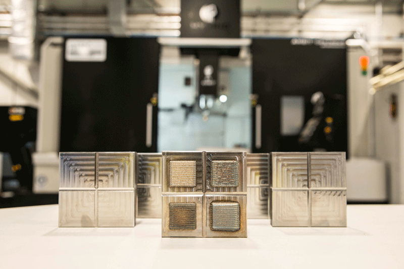 Laser metal deposition samples