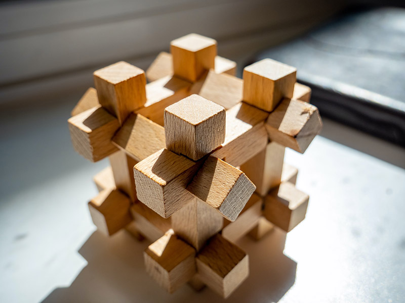 Wooden puzzle