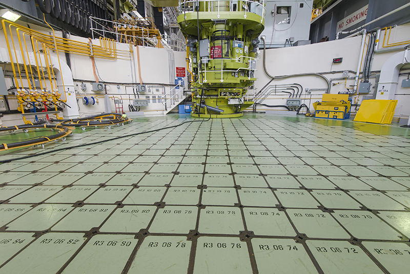 Hunterston B, Reactor 3 Pile Cap, Nov 2021
