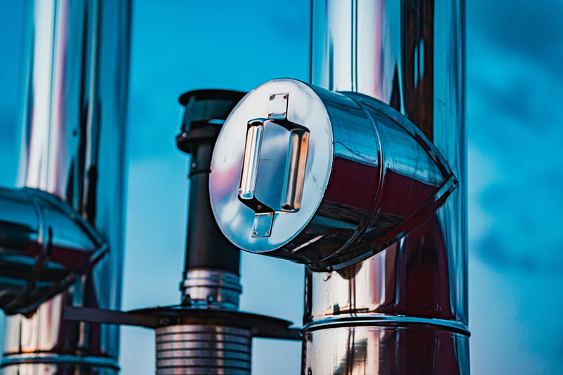 metal pipes