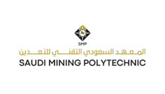 Logo for the Saudi Mining Polytechnic