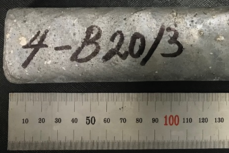 Photograph of a 1kg ingot produced by plasma arc melting