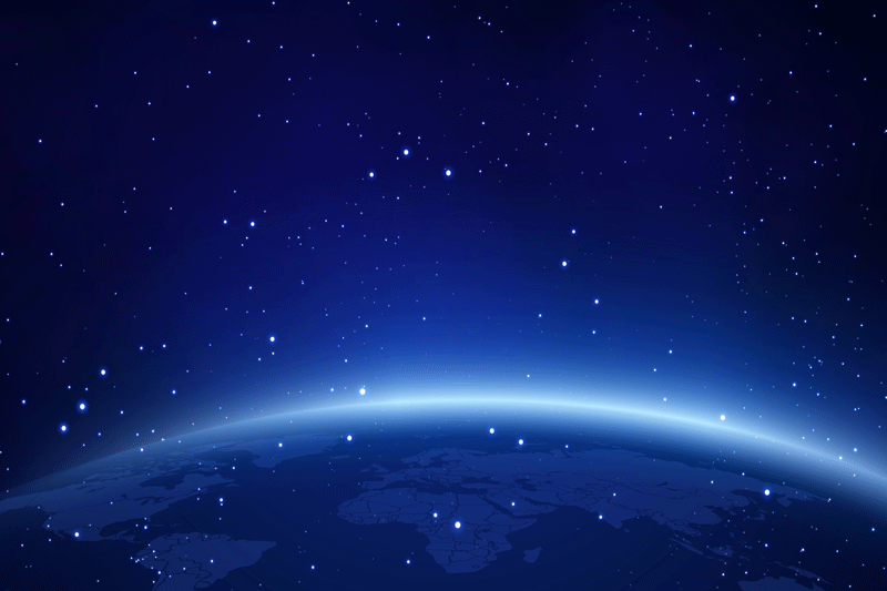An image of the northern hemisphere from space