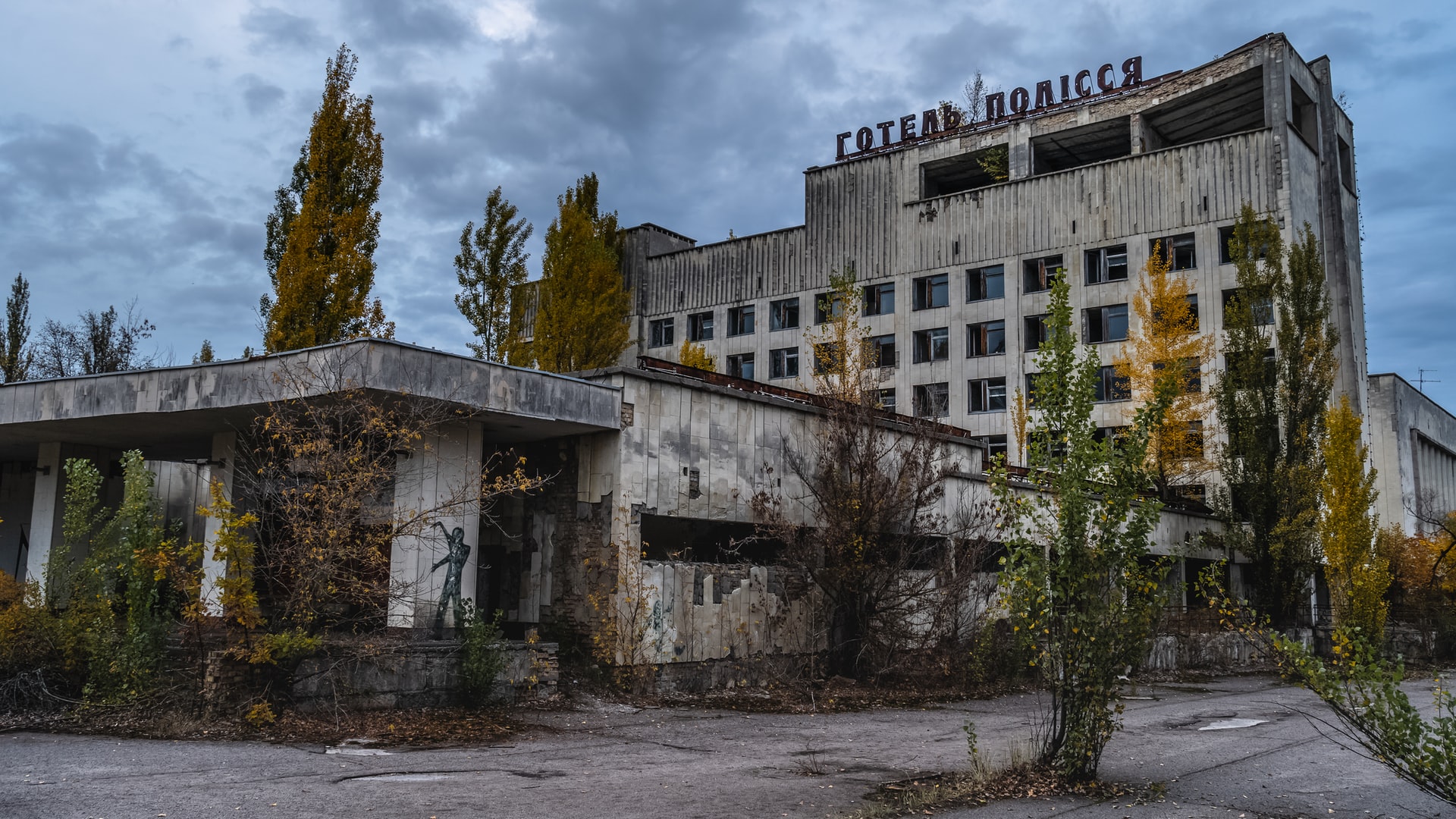 The exclusion zone around Chernobyl