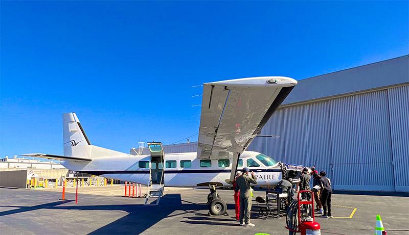 The hybrid electric aircraft
