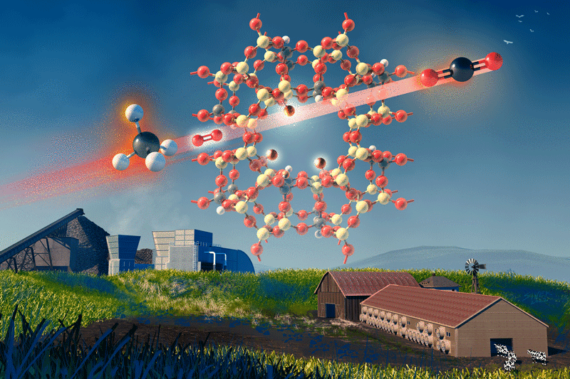 zeolite to control methane emissions and remove it from the air