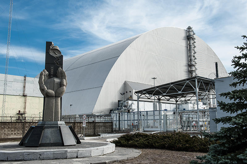 The Chernobyl power station, Ukraine