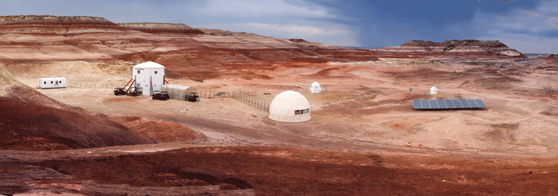 Mars Desert Space Station