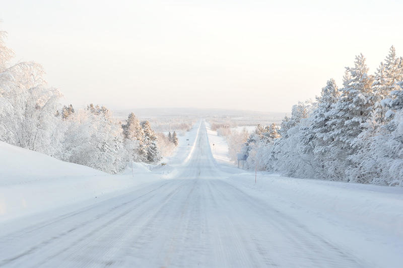 Finnish ice roads